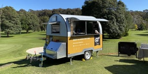 Angel Bay trailer at Nowra Golf Club